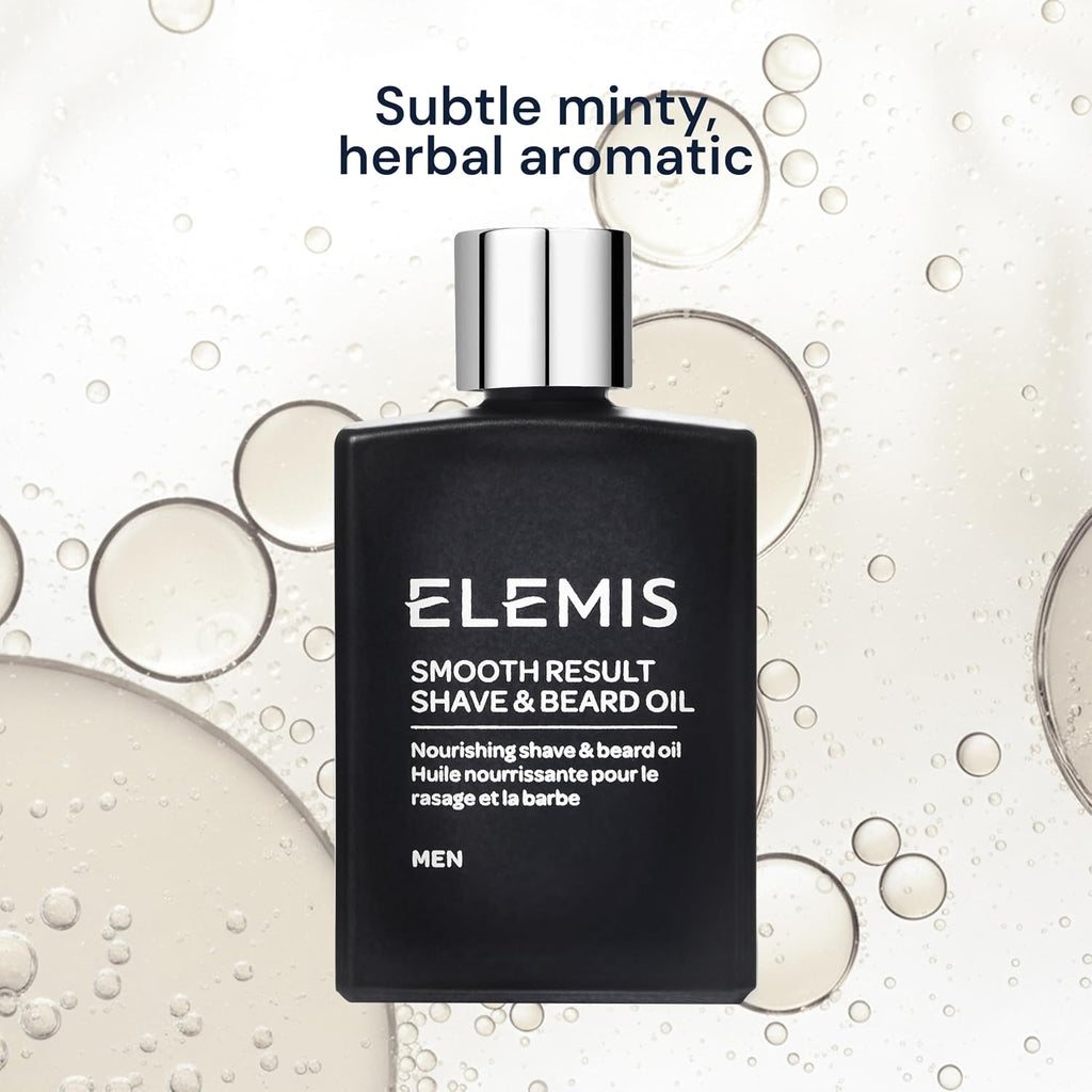 ELEMIS Smooth Result Shave and Beard Oil for Men, 1 Fl Oz
