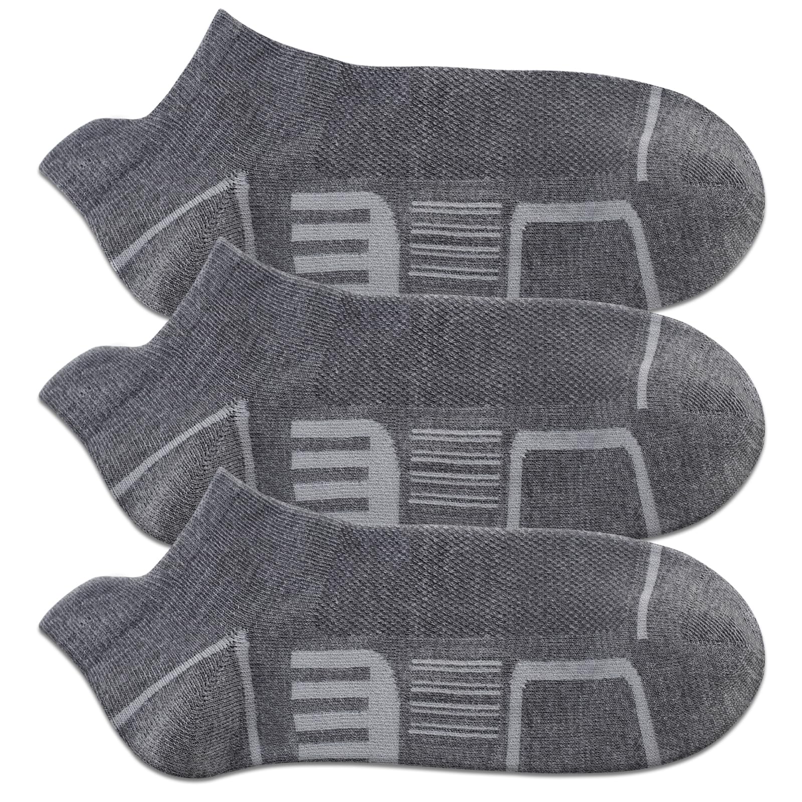 shnn 12 Pairs Mens Ankle Socks Athletic Casual Low Cut Short Socks for Men