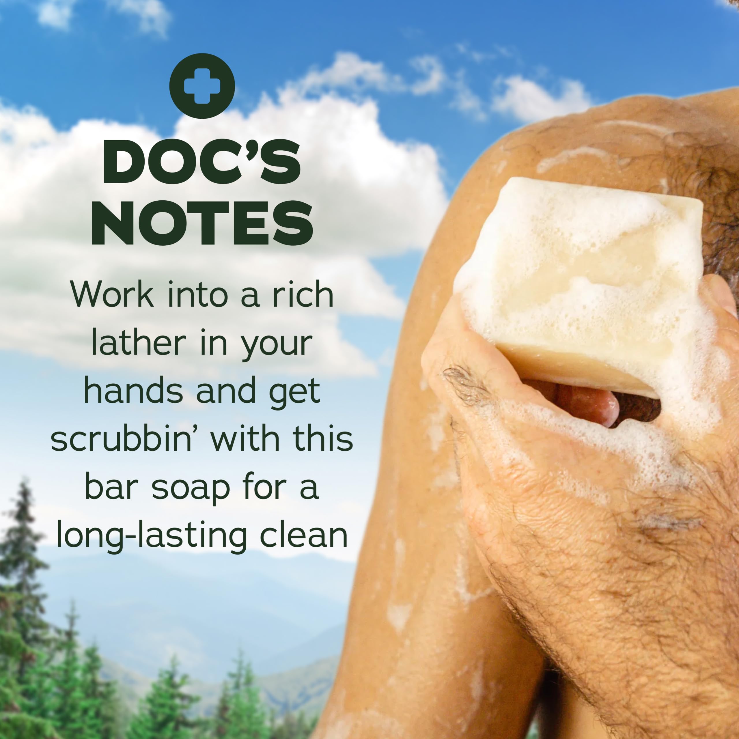 Dr. Squatch Natural Men’s Bar Soap - Cold Process Body Soap Bar with Natural Oils - Gifts for Men - Birchwood Breeze, Coconut Castway, Summer Citrus, Pine Tar & more (5 oz, 10-Pack)