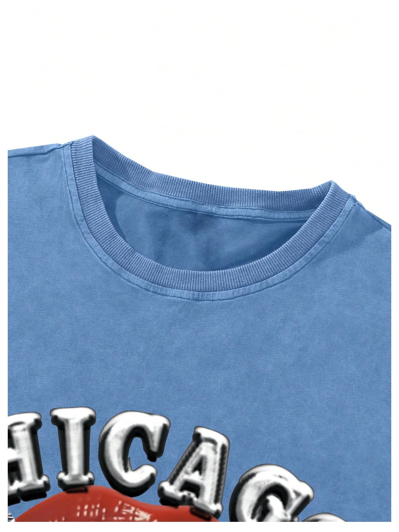 WDIRARA Men's Lip Graphic Tee Shirt Vintage Hip Hop Y2k Streetwear Top