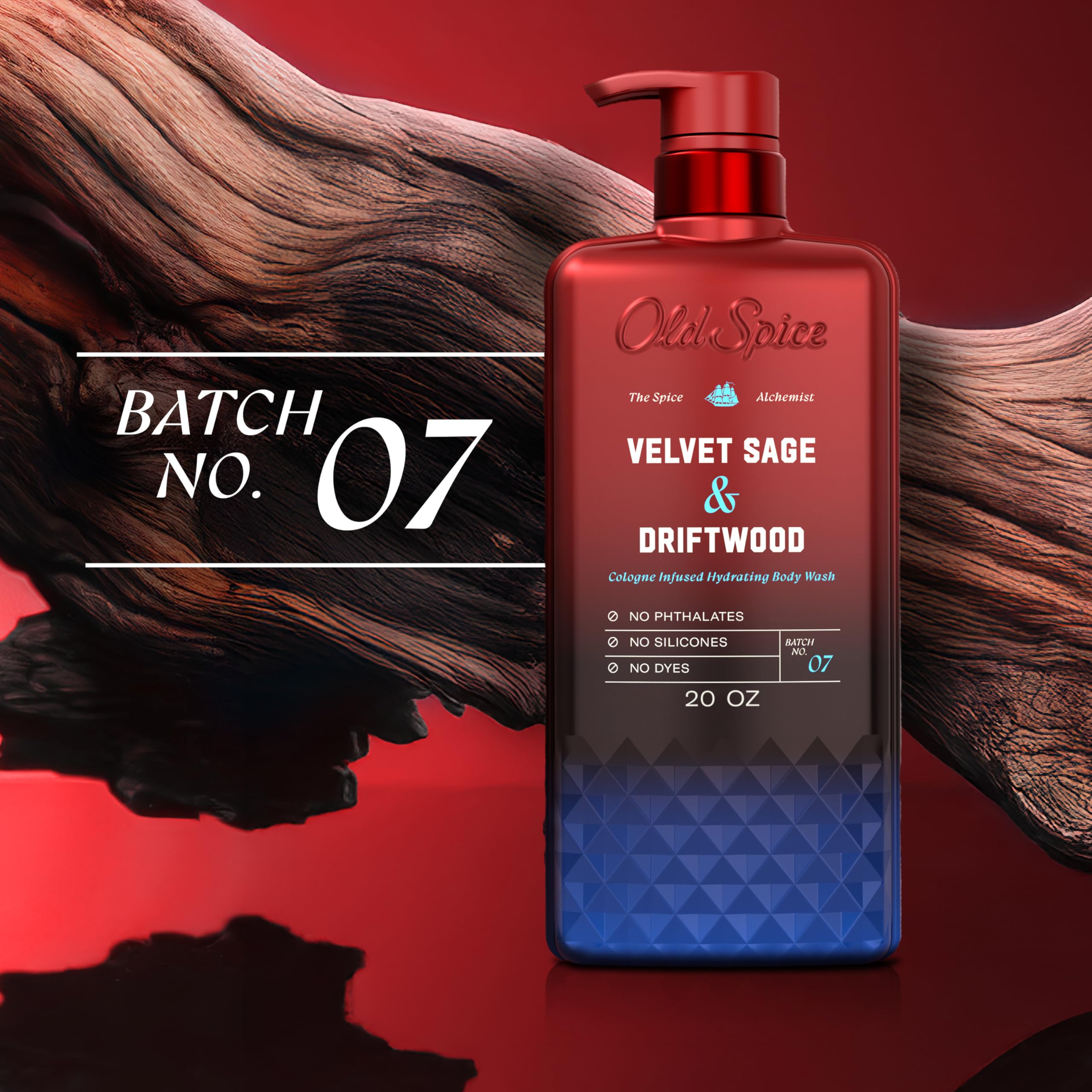 Old Spice Body Wash for Men, Cashmere + Vanilla Wood Scent, 20 fl oz