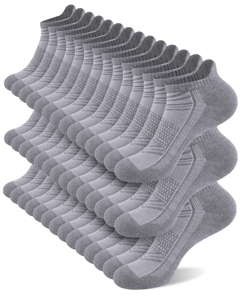 shnn 14 Pairs Mens/Womens Ankle Socks Breathable Casual Low Cut Short Socks for Men/Women with Heel Tab