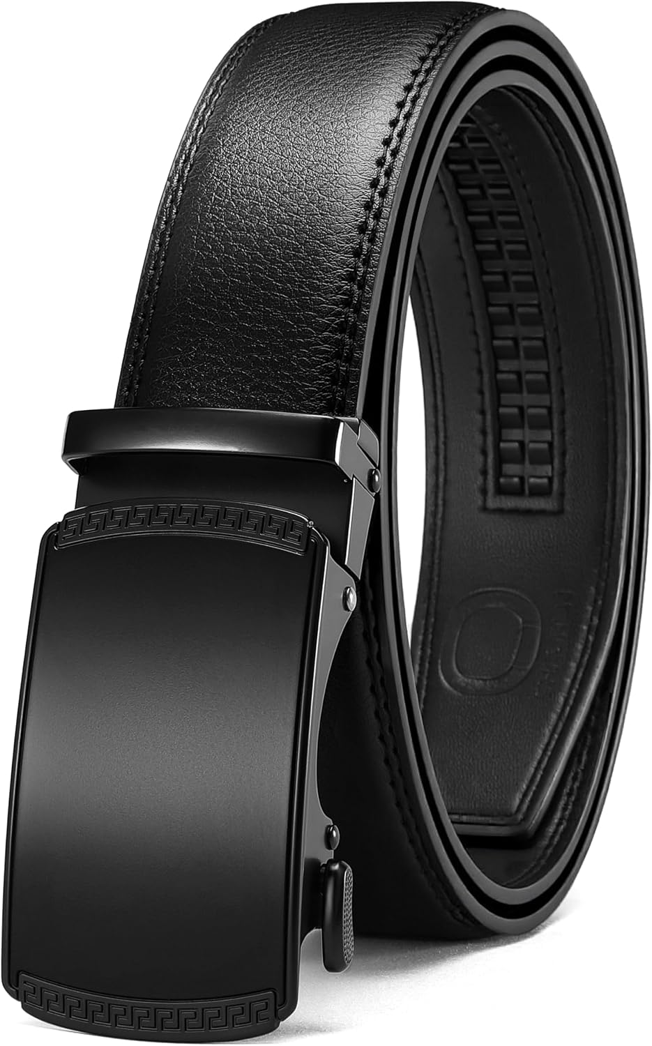 CHAOREN Men's Leather Ratchet Belt - Customizable Fit (35mm)