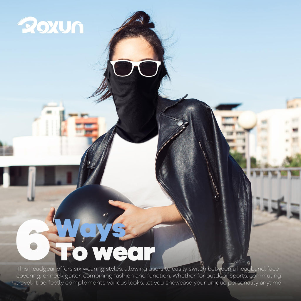 ROXUN Ski Mask Balaclava, Motorcycle Summer Cooling Breathable UV Protector