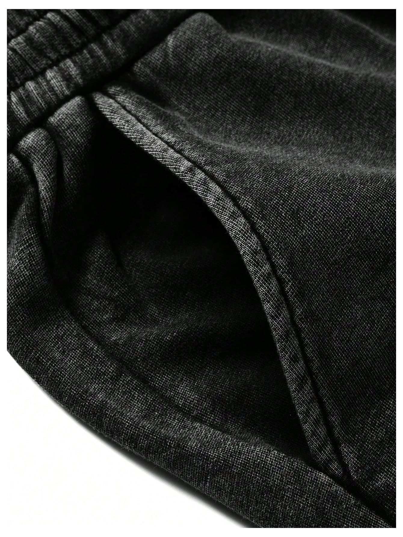 VIPWOLF Men's Star Graphic Y2k Shorts Distressed Track Shorts Streetwear