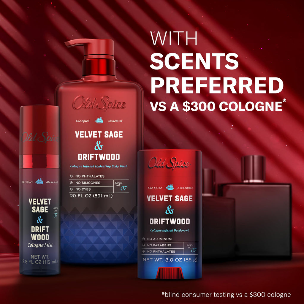 Old Spice Body Wash for Men, Cashmere + Vanilla Wood Scent, 20 fl oz