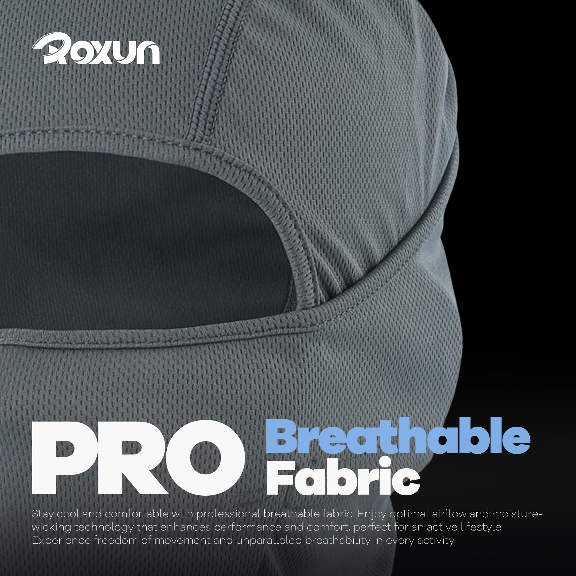 ROXUN Ski Mask Balaclava, Motorcycle Summer Cooling Breathable UV Protector