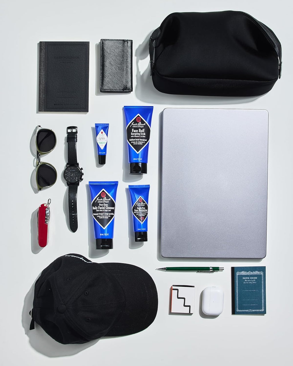 Jack Black Men's Skincare Kit, Men's Gift Set, Travel-Ready