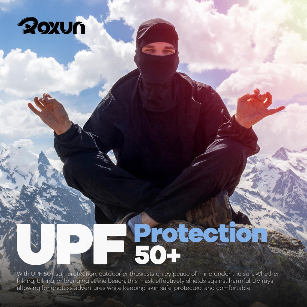 ROXUN Ski Mask Balaclava, Motorcycle Summer Cooling Breathable UV Protector