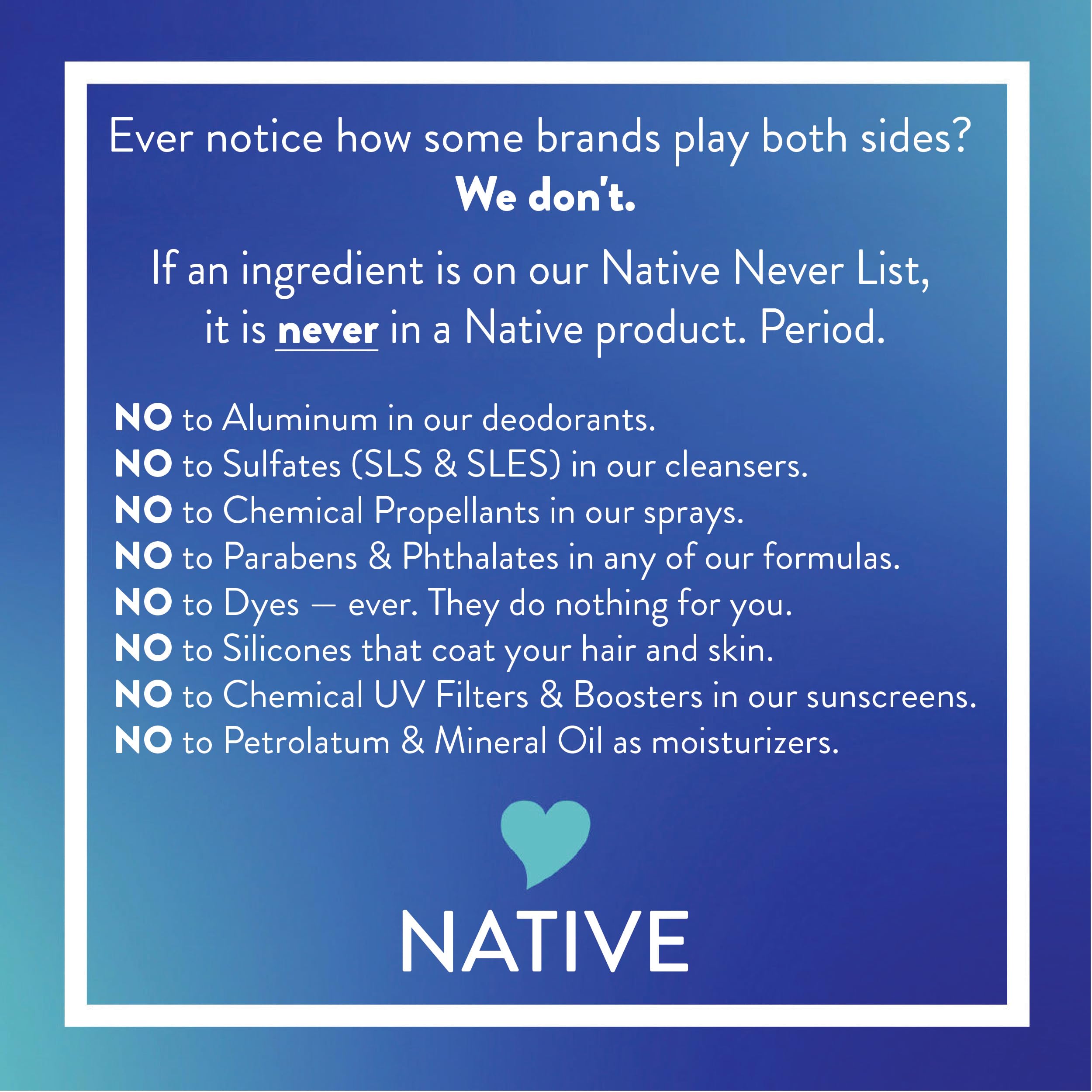 Native Clean Body Wash, Gentle & pH-balanced for Sensitive Skin, 24-Hr Freshness for Men & Women, Vegan & Cruelty-Free, Free of Sulfates, Parabens & Phthalates, Sea Salt & Cedar, 18 fl oz