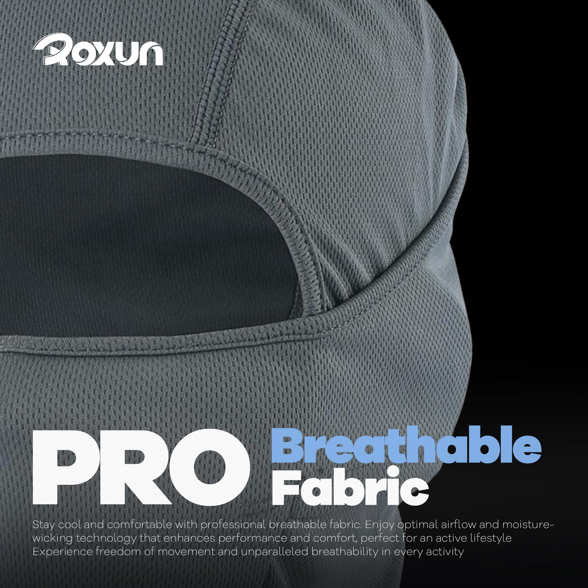 ROXUN Ski Mask Balaclava, Motorcycle Summer Cooling Breathable UV Protector