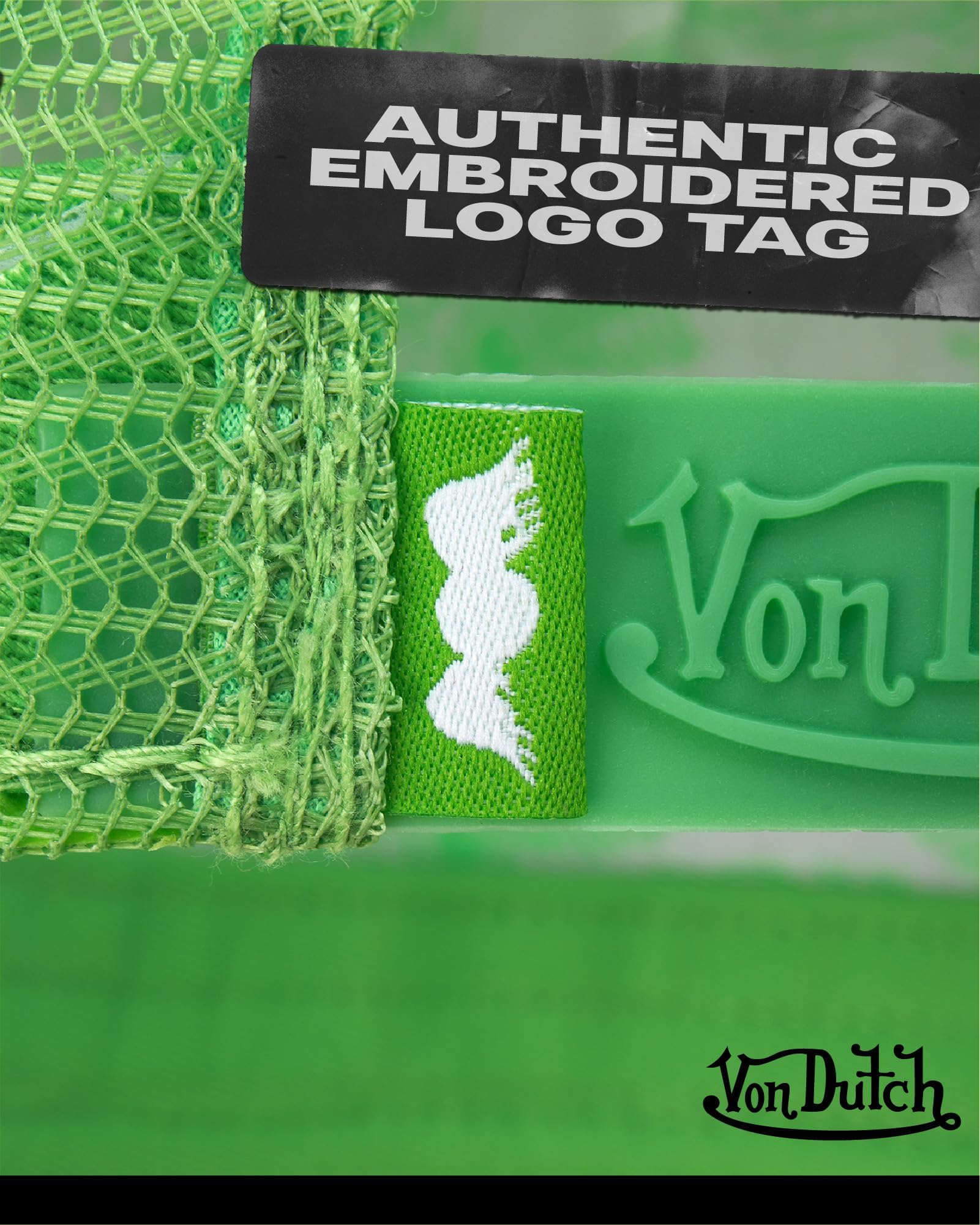 Von Dutch Unisex Trucker Hat - Retro Classic Solid Color Mesh Back Snapback Baseball Cap for Men & Women.