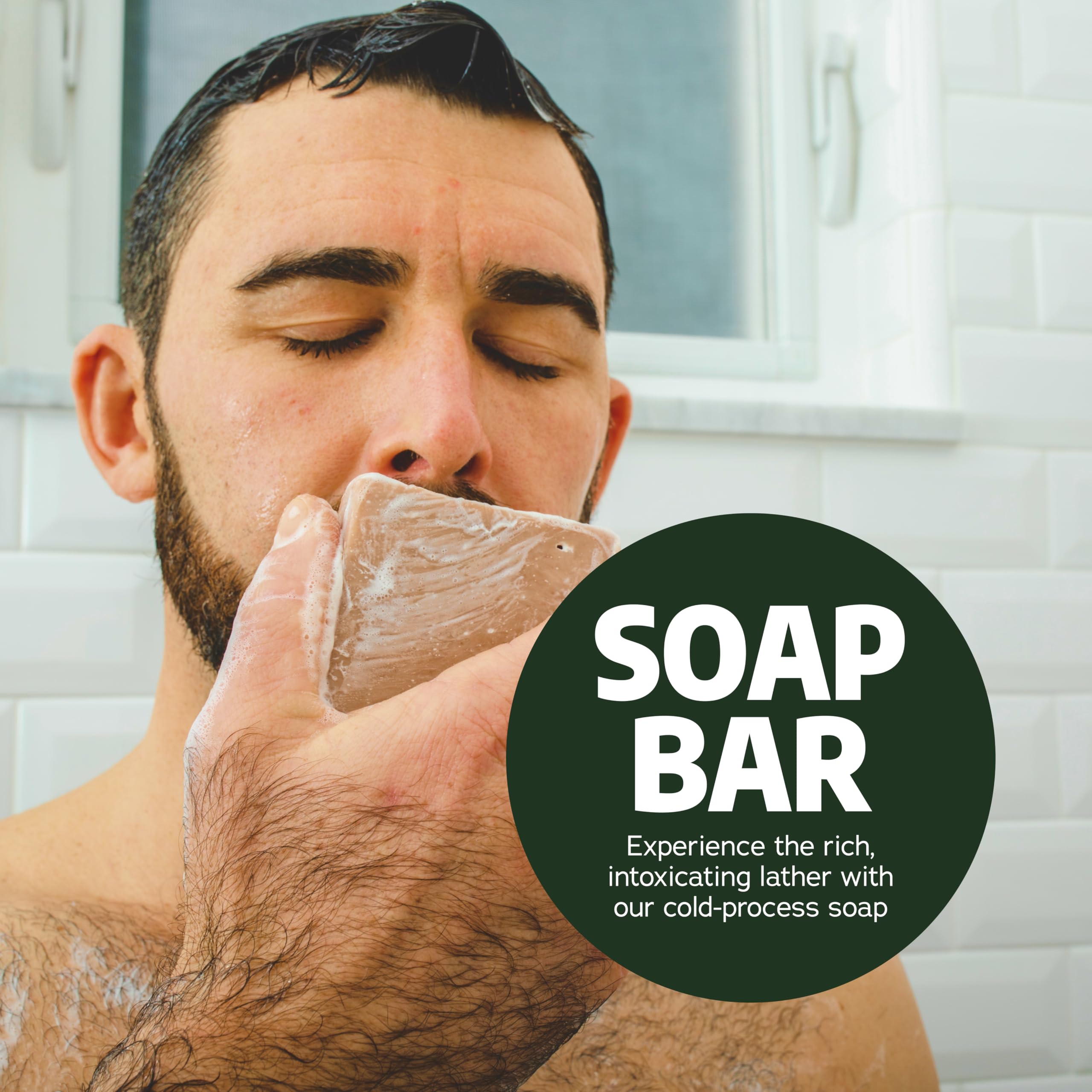 Dr. Squatch Natural Men’s Bar Soap - Cold Process Body Soap Bar with Natural Oils - Gifts for Men - Birchwood Breeze, Coconut Castway, Summer Citrus, Pine Tar & more (5 oz, 10-Pack)