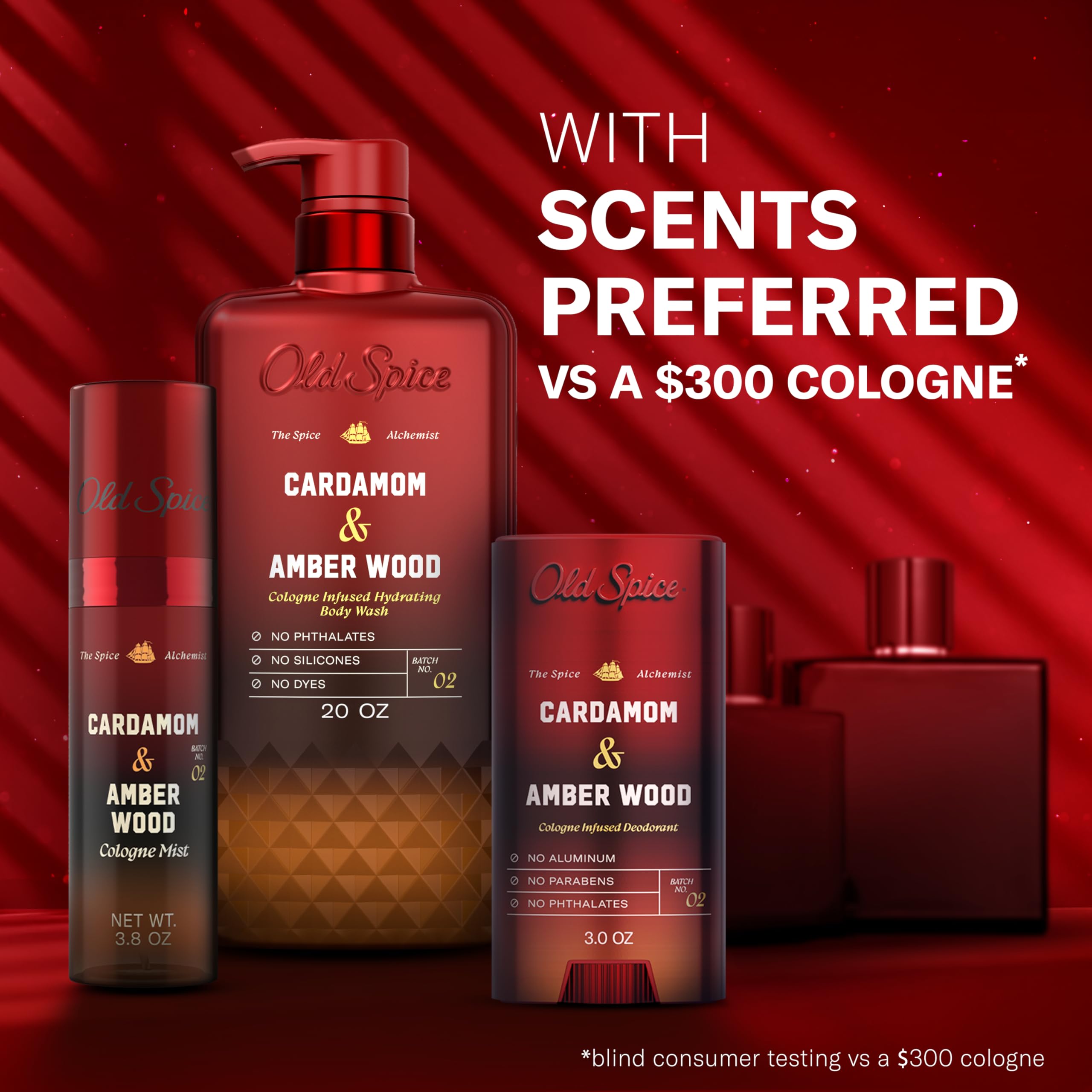 Old Spice Body Wash for Men, Cashmere + Vanilla Wood Scent, 20 fl oz